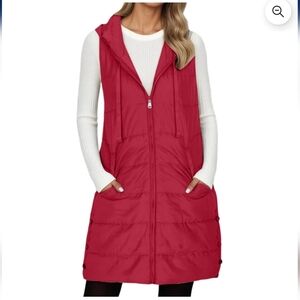 Red Weatherproof Vest